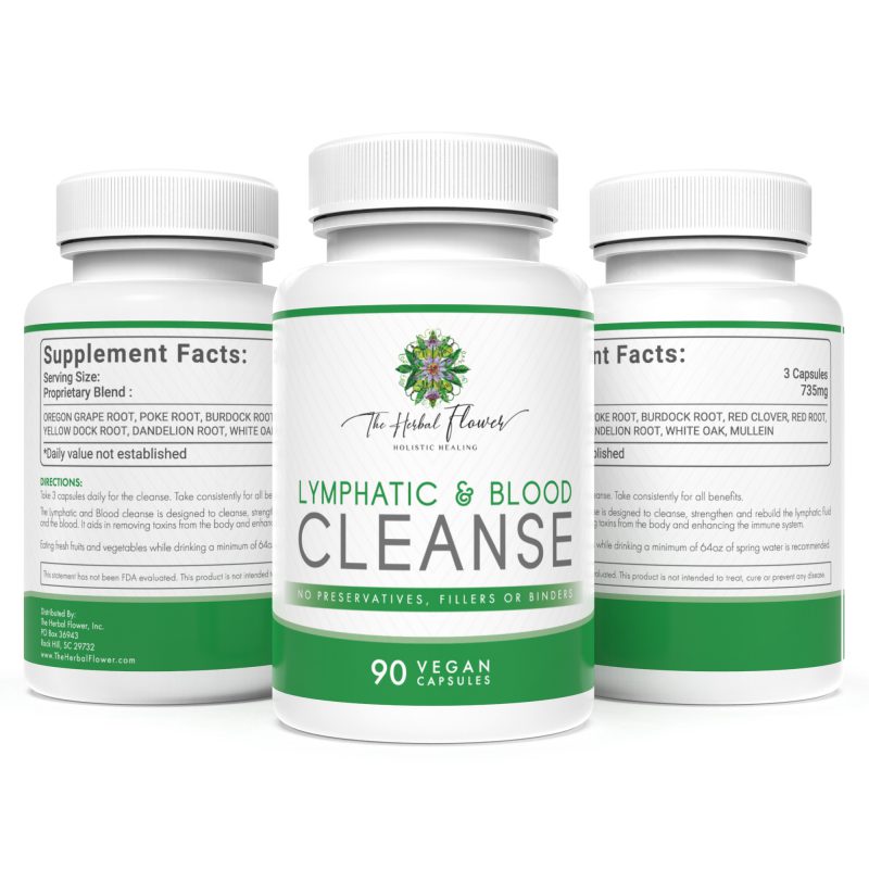 Lymphatic & Blood Cleanse The Herbal Flower Inc